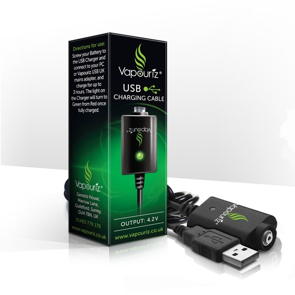 Vapouriz USB Charging Lead VAPING ACCESSORIES eCigs Direct